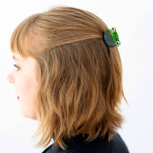 Load image into Gallery viewer, Mini Green Froggy Hair Claw Accessories Jenny Lemons