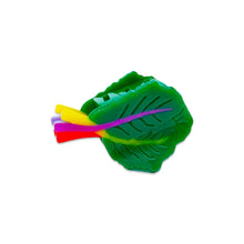 Load image into Gallery viewer, Mini Rainbow Chard Hair Claw Accessories Jenny Lemons