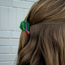 Load image into Gallery viewer, Mini Rainbow Chard Hair Claw Accessories Jenny Lemons