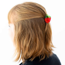 Load image into Gallery viewer, Mini Red Strawberry Hair Claw Accessories Jenny Lemons