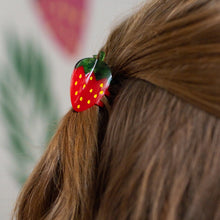 Load image into Gallery viewer, Mini Strawberry Hair Claw Accessories Jenny Lemons
