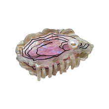 Load image into Gallery viewer, Large Oyster Hair Claw Clip
