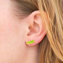 Load image into Gallery viewer, Pickle Enamel Earrings Jewelry Jenny Lemons