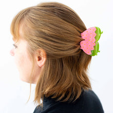 Load image into Gallery viewer, Pink Strawberry Hair Claw Accessories Jenny Lemons