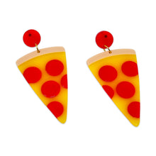 Load image into Gallery viewer, Pizza Party Earrings Jewelry Jenny Lemons
