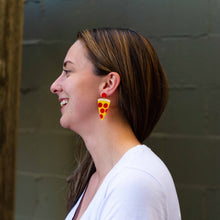 Load image into Gallery viewer, Pizza Party Earrings Jewelry Jenny Lemons