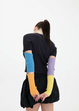 Load image into Gallery viewer, PUZZLE CARDIGAN NAVY-8-2