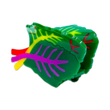 Load image into Gallery viewer, Rainbow Chard Hair Claw Accessories Jenny Lemons