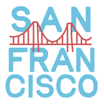 Load image into Gallery viewer, SanFranciscoBlockFont_Bridge_StickerDesignFile