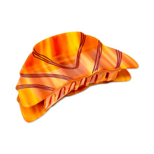 Load image into Gallery viewer, XL Croissant Hair Claw 5.5" Long Accessories Jenny Lemons