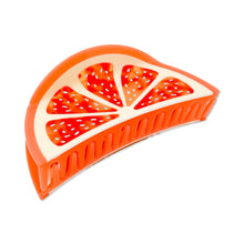 Load image into Gallery viewer, XL Grapefruit Slice Hair Claw Accessories Jenny Lemons