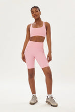 Load image into Gallery viewer, Candy Pink High Rise Bike Short