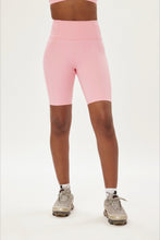 Load image into Gallery viewer, Candy Pink High Rise Bike Short