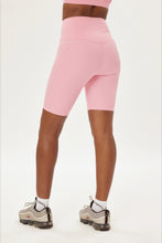 Load image into Gallery viewer, Candy Pink High Rise Bike Short