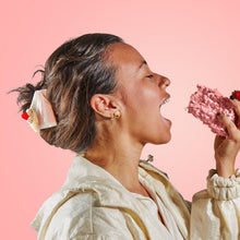 Load image into Gallery viewer, Midi Cake Slice Hair Claw Clip