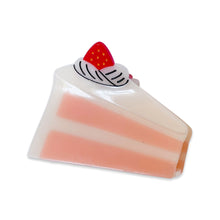 Load image into Gallery viewer, Midi Cake Slice Hair Claw Clip