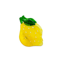Load image into Gallery viewer, Mini Lemon Hair Claw Clip