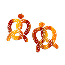 Load image into Gallery viewer, Twisted Pretzel Earrings Jewelry Jenny Lemons