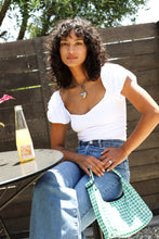 Load image into Gallery viewer, White Bella Bodysuit
