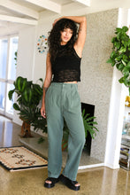 Load image into Gallery viewer, Black Crepe Mesh Tee
