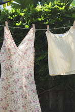 Load image into Gallery viewer, Cream Sawyer Pleated Tank
