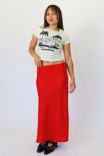 Load image into Gallery viewer, Red Christy Skirt
