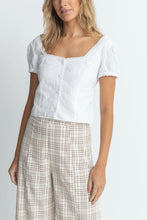 Load image into Gallery viewer, White Sadie Top
