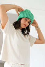 Load image into Gallery viewer, Naturel Sunset Mock Tee
