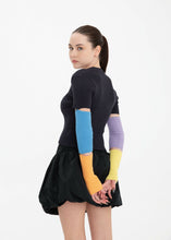 Load image into Gallery viewer, PUZZLE CARDIGAN NAVY-6-2

