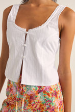 Load image into Gallery viewer, White Brighton Tank
