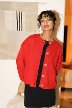 Load image into Gallery viewer, Red Lucy Cardigan
