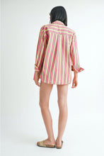 Load image into Gallery viewer, Stripe Cabana Button Up
