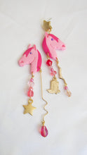 Load image into Gallery viewer, Pink Pony Earrings
