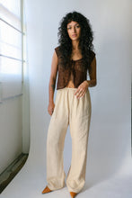 Load image into Gallery viewer, Sesame Linen Simple Pant
