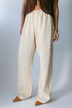 Load image into Gallery viewer, Sesame Linen Simple Pant
