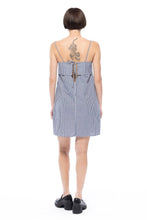 Load image into Gallery viewer, Navy Gingham Verona Short Dress
