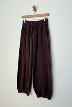 Load image into Gallery viewer, Chocolate Terry Balloon Pant
