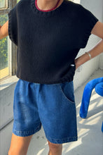 Load image into Gallery viewer, Black Pierre Sweater Top
