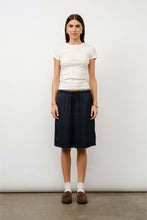 Load image into Gallery viewer, Navy Lily Relaxed Shorts
