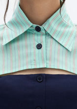 Load image into Gallery viewer, 68f6623ec600065f8f92bc31_100-cotton-sustainable-green-bolero-corselero-no1-for-women_1762106085085.jpg
