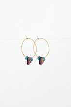 Load image into Gallery viewer, 68f6623ec600065f8f92bc31_abacus-row-garden-wild-sweet-pea-earrings-no-02-002_1762808428210.jpg
