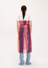 Load image into Gallery viewer, 68f6623ec600065f8f92bc31_disco-dress-no-2-wavy-pattern-sustainable-ecofriendly-garment_1762103089148.jpg
