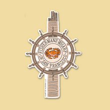Load image into Gallery viewer, 68f6623ec600065f8f92bc31_fishermanswharfacrylicdiecutmagnet_1775594342083.png
