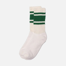 Load image into Gallery viewer, 68f6623ec600065f8f92bc31_socks-mono-stripe-kelly-green_1779297375232.jpg

