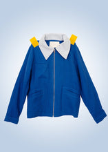 Load image into Gallery viewer, 68f6623ec600065f8f92bc31_v-jacket-blue-100-cotton-wide-collar-unisex-sustainable-eco-friendly-bomber-jackets_1762104151715.jpg

