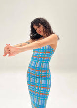 Load image into Gallery viewer, 68f6623ec600065f8f92bc31_vatka-loop-dress-soft-jersey-viscose-strap-blue-sustainable-ecofriendly-dresses_1762107572493.jpg
