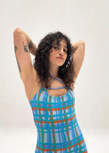 Load image into Gallery viewer, 68f6623ec600065f8f92bc31_vatka-loop-dress-soft-jersey-viscose-strap-blue-sustainable-women-dresses_1762107572493.jpg
