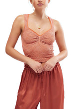 Load image into Gallery viewer, Apricot Brandy Sweetheart Love Letter Cami
