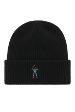 Load image into Gallery viewer, EASTSIDEGOLF-LOGO BEANIE-BLACK_Front A
