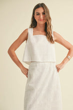 Load image into Gallery viewer, White Eyelet Emma Tank
